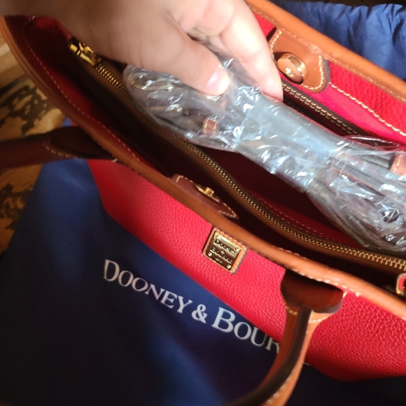 Dooney and Bourke Red Santel - Picture 4 of 4